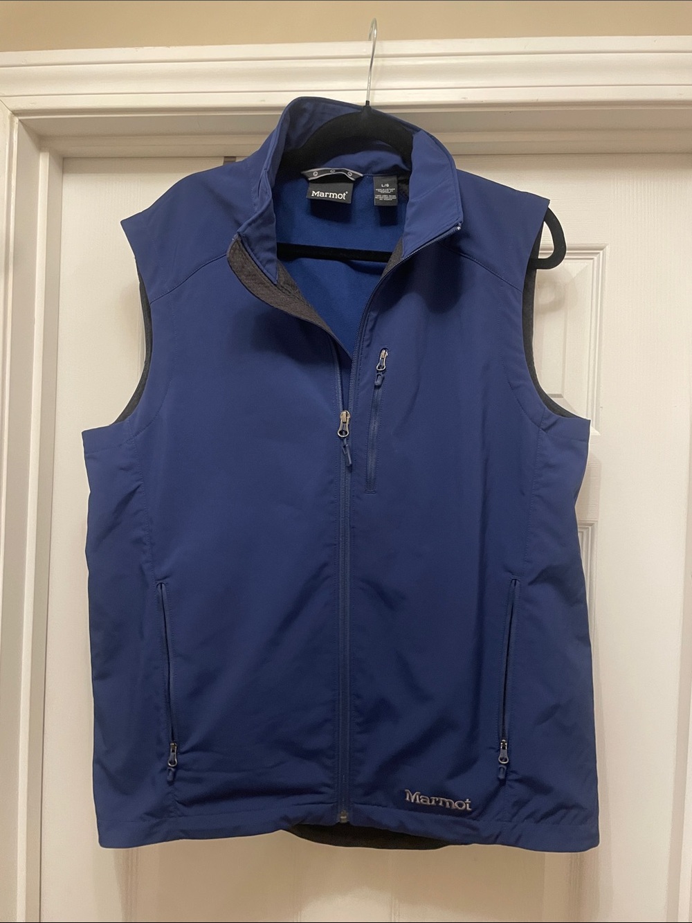 Marmot Men's Navy Blue Softshell Vest
